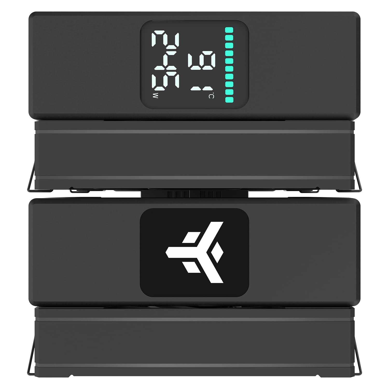 Itek Dissipatore ad aria ICY-6HAT - Socket universale - 250W TDP - 6 Heatpipe - 12cm Fan - Digital Display