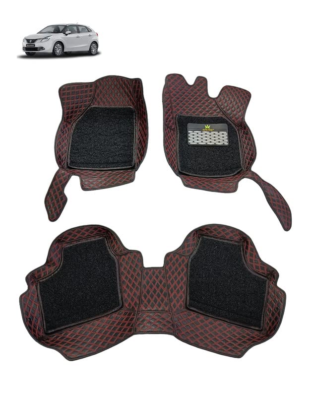 AUTO MINE 7D Luxury Car Foot Mat Baleno (201519) 7Layer