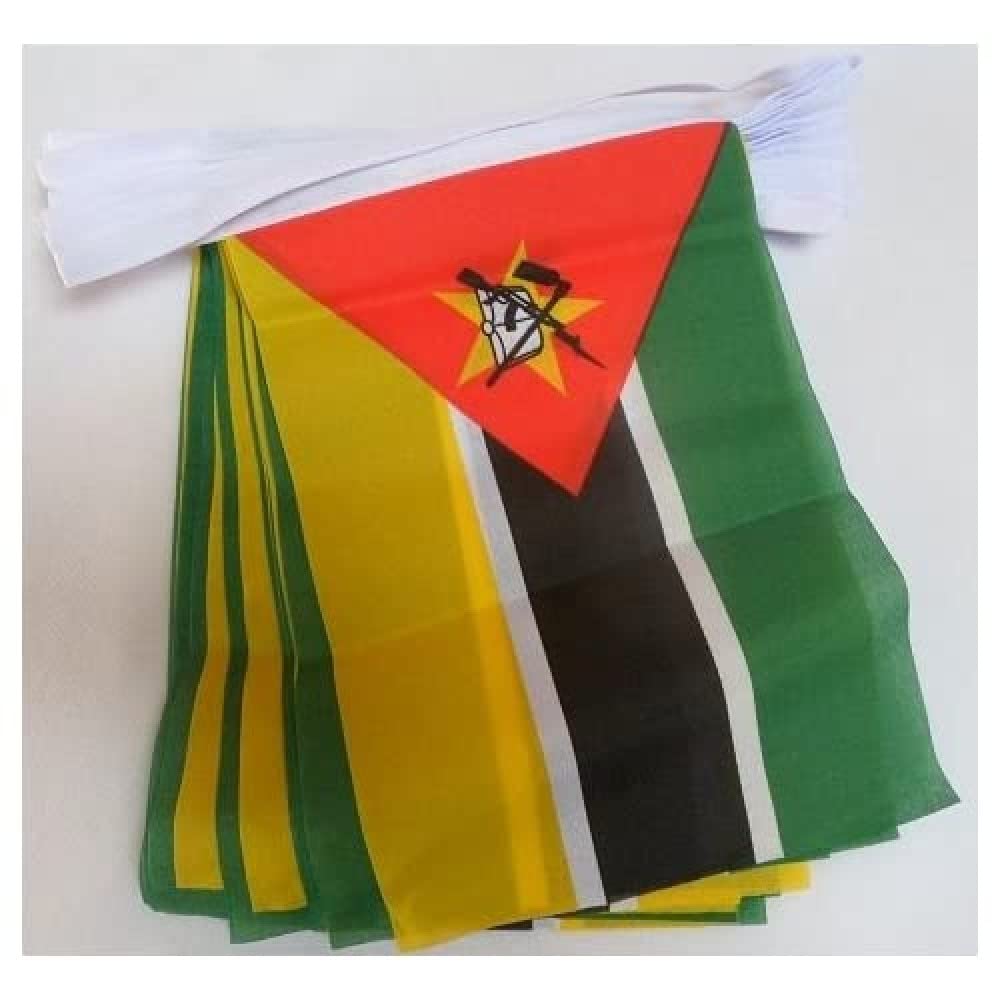 AZ FLAG Guirnalda 6 Metros, 20 Banderas de Ecuador 21x15 cm, Bandera Ecuatoriana 15 x 21 cm - Banderines — view 176