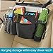 High Road SwingAway Car Front Seat Organizer with 6 Storage Pockets and 2 Bottle or Cup Holders