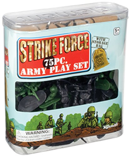 ARMY⭐︎　精米 Buy Toysmith Strike Force Army Set, 75-Piece Online at Low Prices