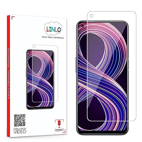 Image of Tempered Glass Screen Protector Compatible for Realme 8 5G /8s 5G /Narzo 30 with Full Screen Coverage; Except Edges and Easy Installation Kit(Transparent), Pack of 1