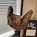 Leopard Purse for Women Crescent Crossbody Bags Nylon Luna Moon Dumpling Bag Leopard Print Crossbody Hobo Wallet