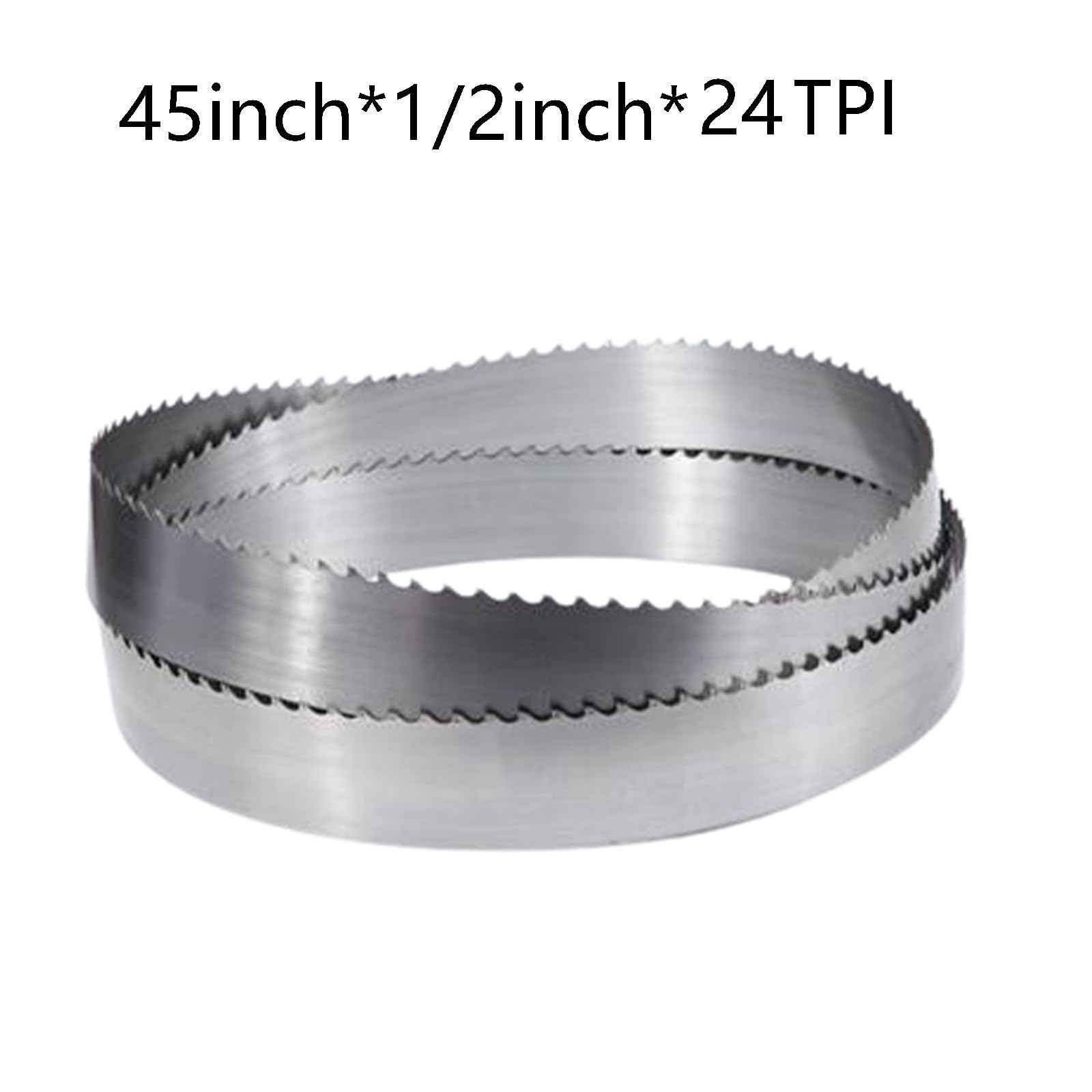 2 szt. 45 cali x 1/2 cala 24 TPI brzeszczoty do pił taśmowych metalu, brzeszczot bimetalowy M42, cięcia brzeszczotów