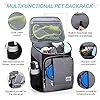 Lekesky-Dog-Travel-Backpack-with-2-Bowls-and-1-Dog-Training-Bag-Pet-Travel-Bag-Backpack-for-Dog-Supplies-Grey Lekesky Dog Travel Backpack - The Best Pet Travel Gear for Outdoor Adventures