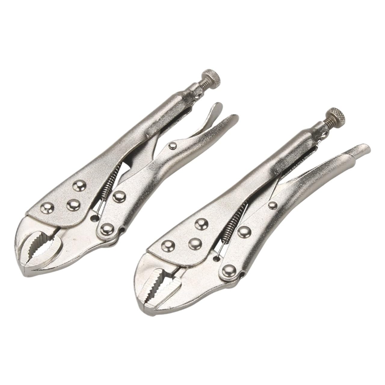 Alicates de bloqueo alta resistencia con abrazadera frontal Metal ajustable for carpintería y reparaciones soldadura, presión multifuncional, 1 ud