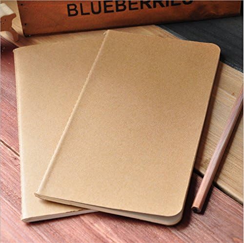 50 pieces blank notebook daily memos travel journal notebook 4.33x8.26 Inch