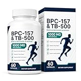 BPC 157 and TB500 | Research Grade | Gluten-Free 99% High-Purity for Men & Women - 60Ct TB