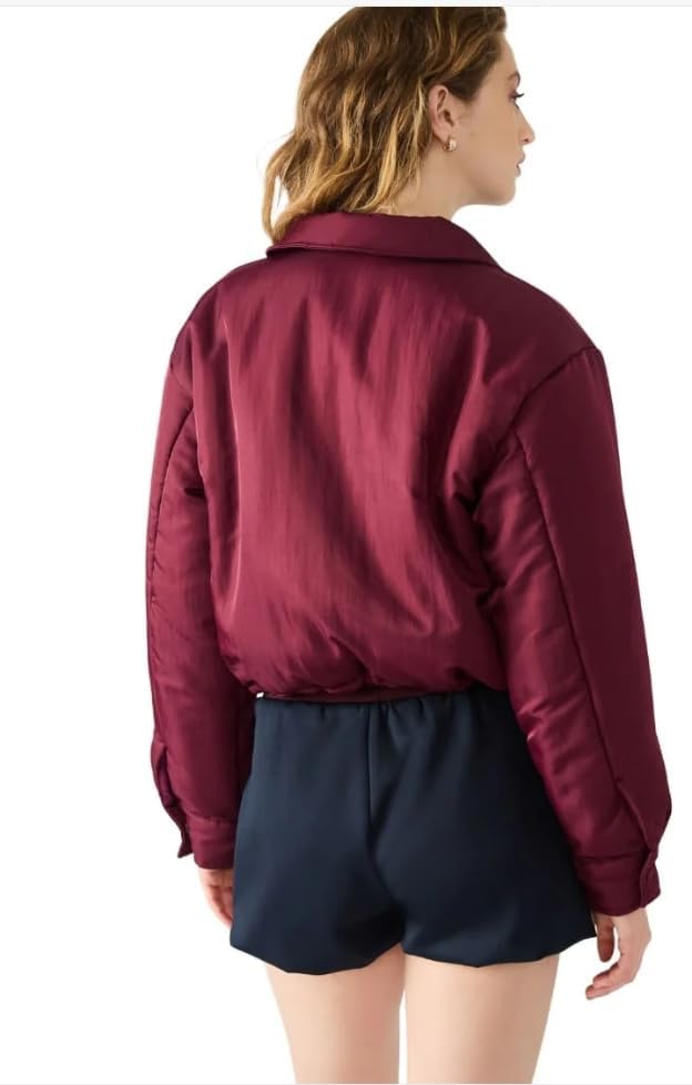 Steve Madden Apparel SELMA JACKET,Wine, L - Image 5