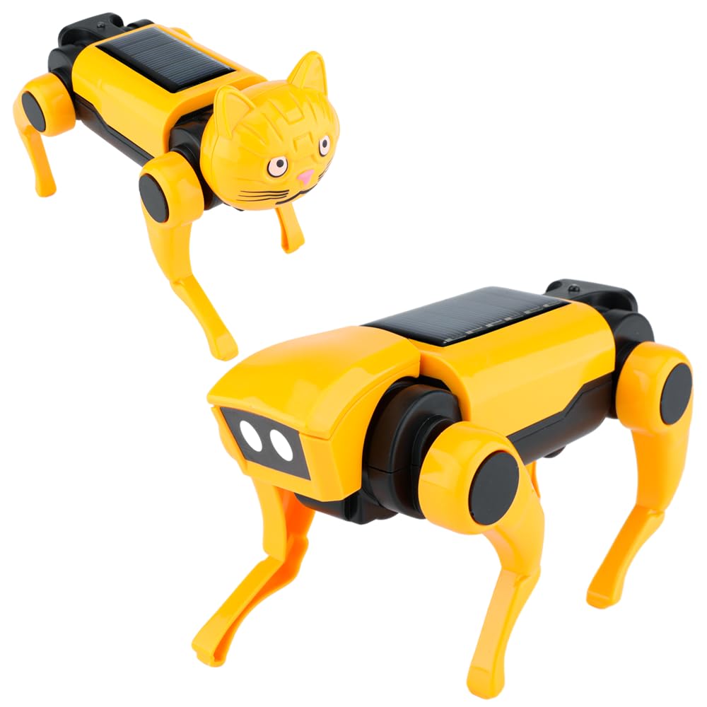 Amazon | FlyCreat 組み立ておもちゃ ソーラー 犬ロボット - DIY