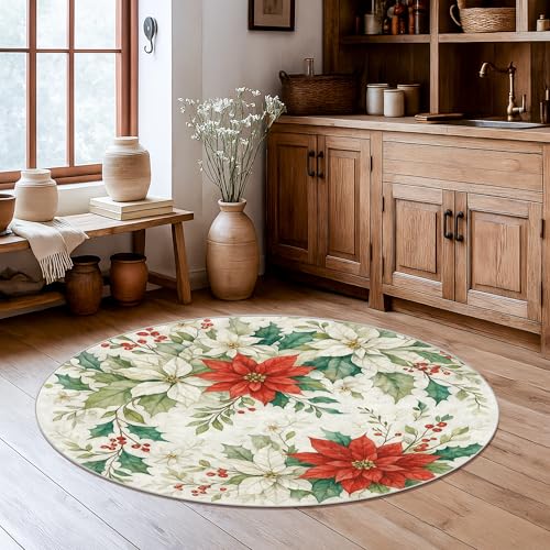 Tapis de Noël pour salon et bureau format carré 1,5m
