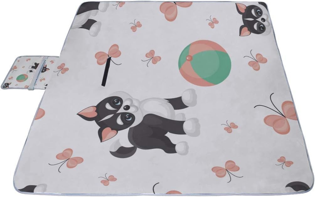 レジャーシート すばやい ハスキー ピクニック 折りたたみ 撥水 アウトドア クッション マット コンパクト 花見 運動会 キャンプ