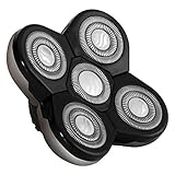 Cuchilla de repuesto para cabezal de afeitadora de cráneo, impermeable y eléctrico, compatible con todas las máquinas de afeitar Pitbull, Palm & Butterfly Kiss Shavers