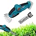 Akku Grasschere Strauchschere Set für Makita mit Lange,Kurze Klingen