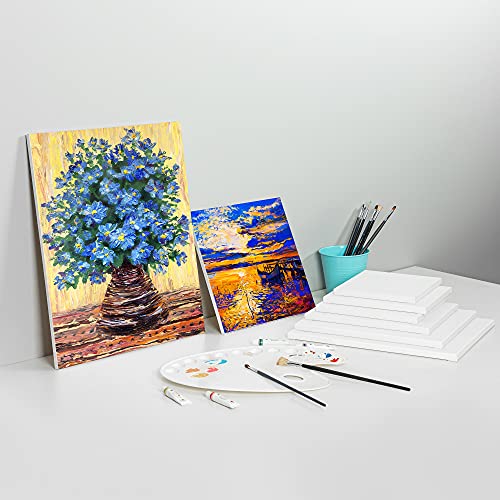 Amazon Basics Stretched Canvas For Painting, 5 Pack, 16"X20" #TOP5