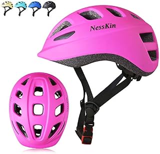 NESSKIN Kids Helmet Adjustable from Toddler to Youth Size,Ages 5 to 12 Years