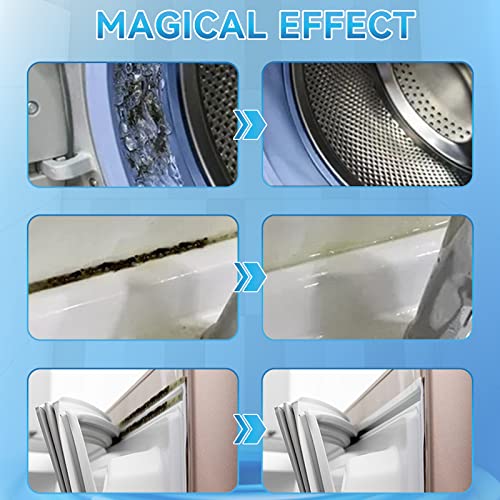 Mold Remover Gel, Mold Cleaner For Washing Machine, Refrigerator Strips, Grout Cleaner Best For Floor Tile, Grout Sealant, Home Bathroom Kitchen Sinks Stain Cleaning Shower Cleaner #TOP1