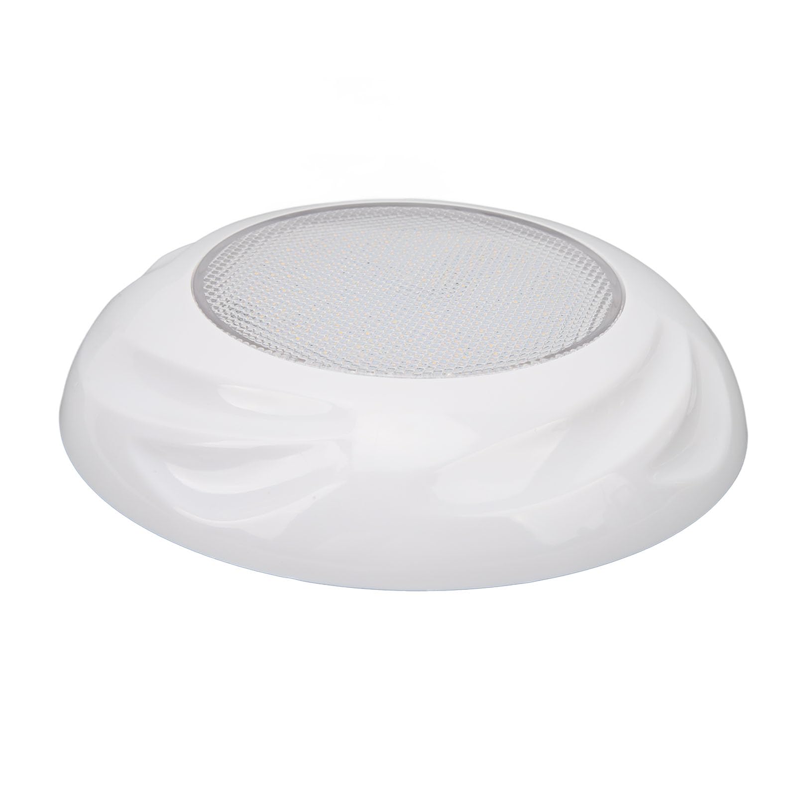 Schwimmbadbeleuchtung, 12 V, 18 W, IP68, Wasserdicht, Wandmontage, Unterwasser-LED-Poolbeleuchtung für Unterirdisches Pool, Brunnen, Teich, Aquarium (Weiße Beleuchtung)
