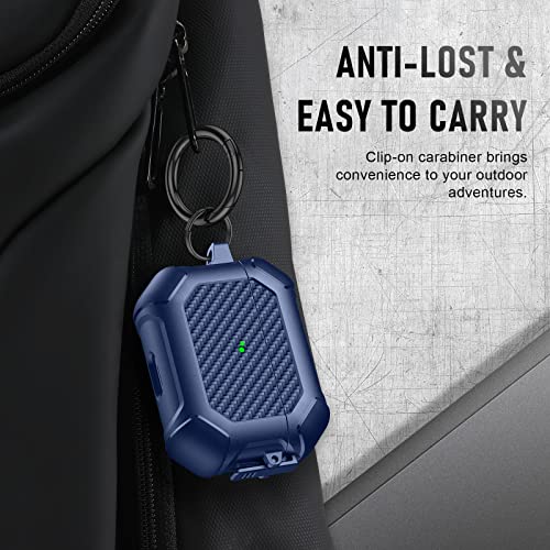 Image of Compatible with Airpods Pro 3 Case(2025),for Airpods Pro 3rd Generation Cases Cover with Keychain Cleaner Kit Soft Silicone Shockproof Cover for Women Men