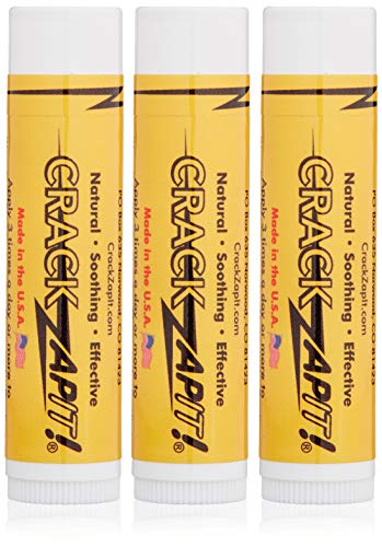 CRACKZAPIT! Non-Chemical Remedy for Cracked Finger, Thumb, and Foot Care Economical Small Tube...