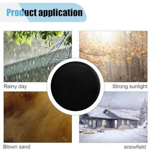 Image of Spare Tire Cover, Universal Fit for Trailer, RV, SUV, Truck and Many Vehicle, Waterproof & Dust-Proof PVC Leather Tire Wheel Soft Cover, 27-29 Inch Weatherproof Tire Protector (15 inch)