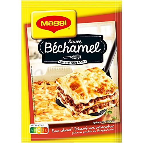 Maggi - Deshidratados Sabor Salsa Bechamel A L'Ancienne 60G - Lot De 4 - Precio Por Lote - Entrega Rápida