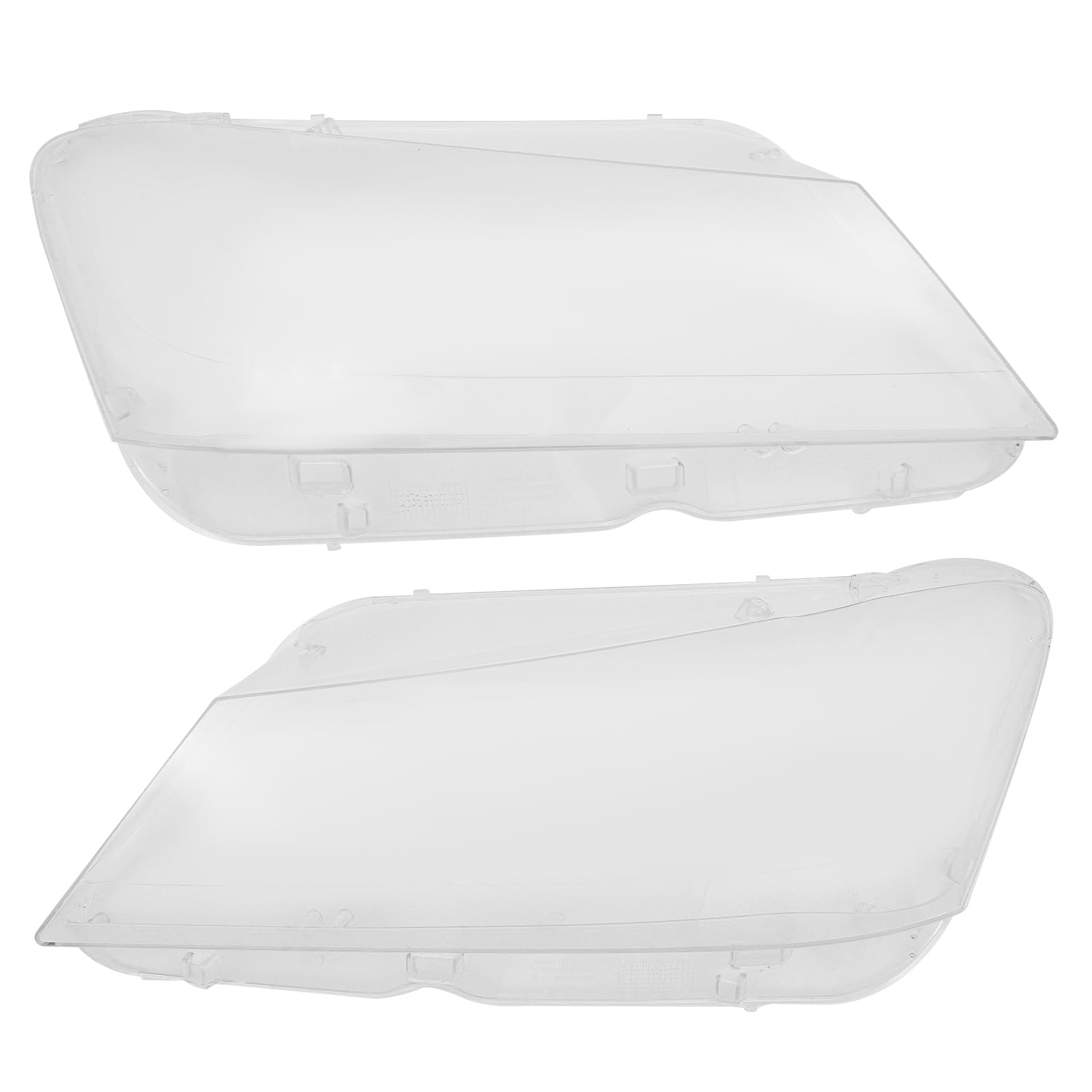NTINGDE Pair Front Headlight Lens Cover Compatible with BMW X3 F25 2011 2012 2013 2014 Left and Right Headlight Lens Cover Headlamp Lens Cover Headlight Lampshade Clear