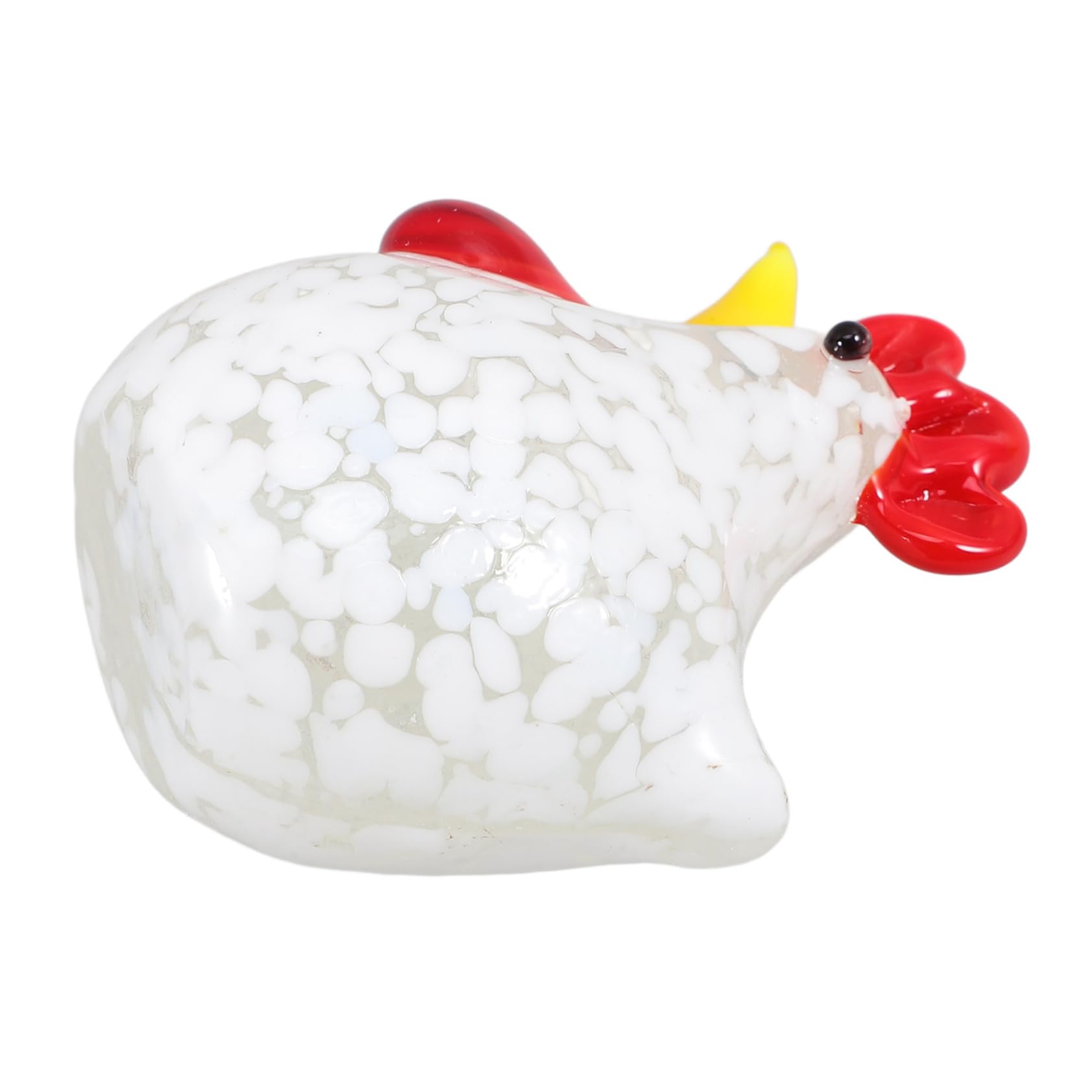 Alasum 4pezzi Decorazione Di Gallina Miniatura Scultura Per Scrivania Arredamento Elegante e Creativo Per Casa e Ufficio Artigianato Di Qualità Superiore