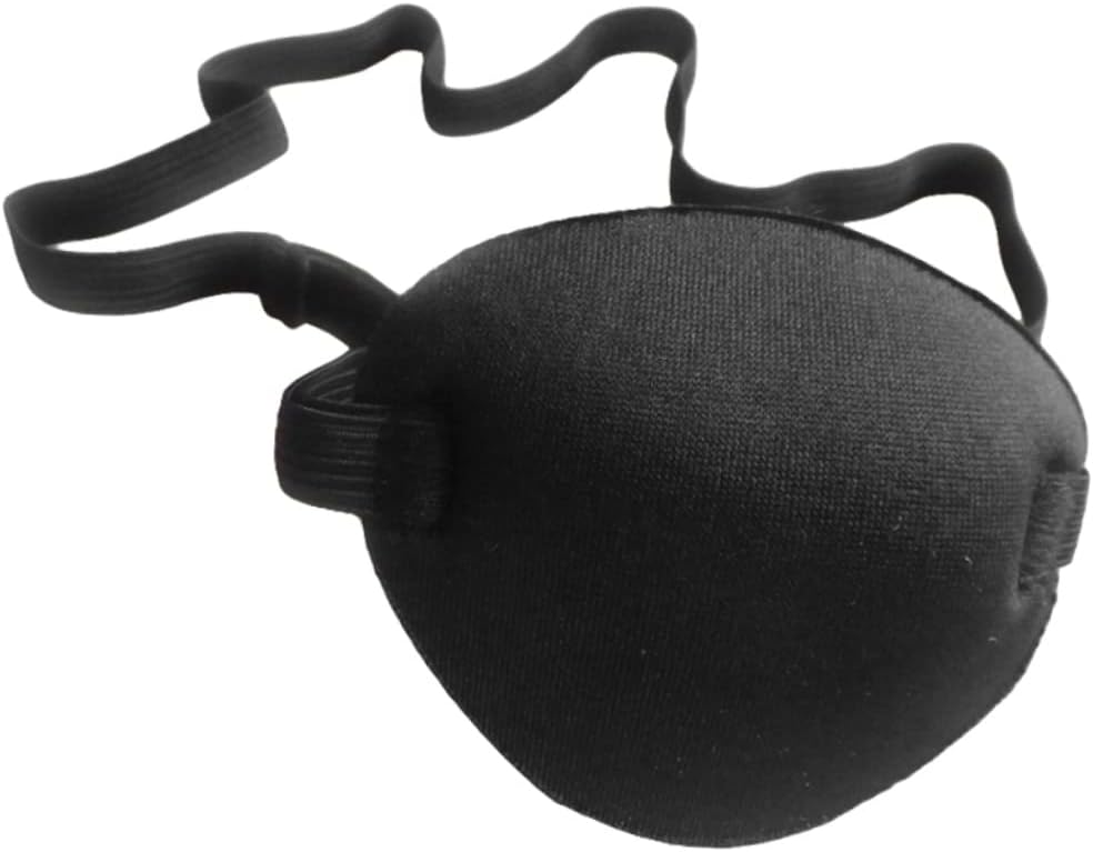 4pcs Lazy Eye Patch for Adults Amblyopia Eye Cover for Adults Sunlight Blocking for Cosplay Easy to Wear