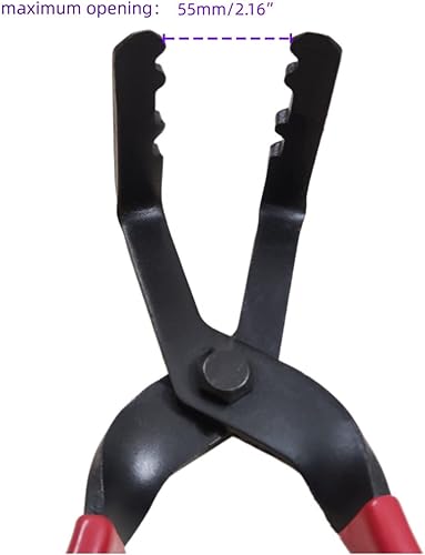 Miniatura 3 de Alicates de clip de ajuste 90 grados, alicates de extracción de clip de acero