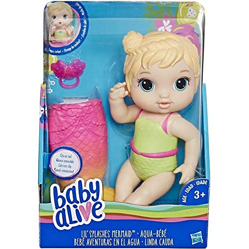 Boneca Baby Alive Linda Cauda Loira - E5850 - Hasbro