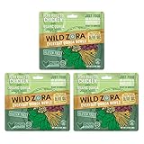 Wild Zora Instant Organic Quinoa Meals - Quick & Tasty Prepared Quinoa Bowls, Pantry Staples Gluten-Free Meal with Lentils Plus 10g Olive Oil Packet - Herb Roasted Chicken (3-Pack)