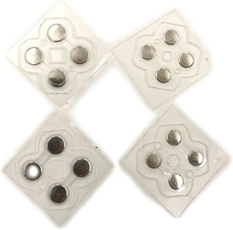 Cross Key ABXY Button Membrane Button Stickers Conducting for Nintendo 3DS New 3DS XL LL Controller (for 3DS LL XL)