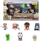 Minecraft La Película Figura de Acción Multipack Mini para niños de 4 años en adelante