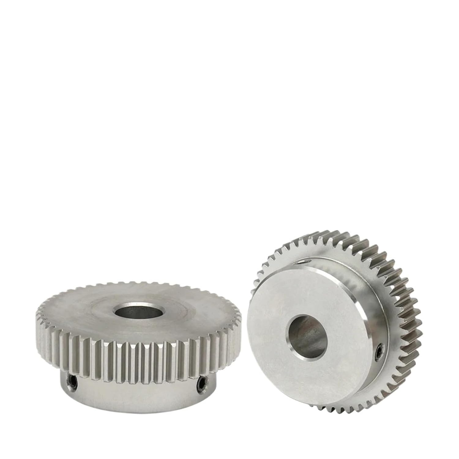 Spur Gear 1M 58T Teeth Pitch 3.14mm Teeth Height 10mm Bore Size 8-25mm 304 SS 1Pcs(14 mm,58T (Round Hole))