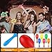 Libima 48 Pcs Shaker Musical Instruments Noise Makers Bulk Including 24 Percussion Tambourines Bell and 24 Mini Neon Maracas Shakers Handheld Tambourine Musical Rhythm Instruments Gift Party Favor