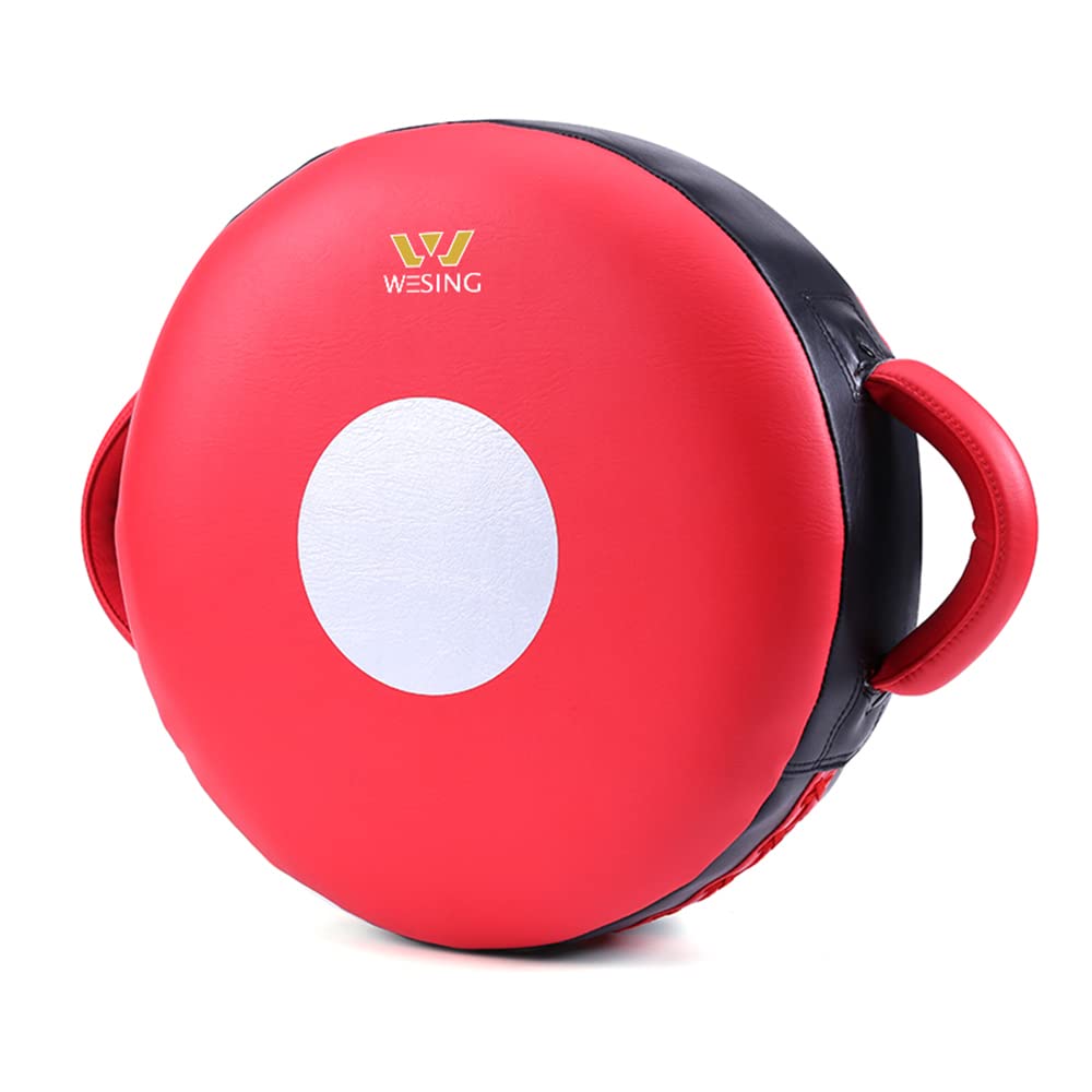Wesing Shield Target Taekwondo Punch Shield Boxing Muay Thai Training Pad Focus Pad Round Pad Sparring Gear
