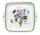 Portmeirion Botanic Garden Square Dessert Dish with Handles