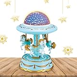 ◫Son merveilleux : la musique de fond de Lovely Carousel Gift est très ancienne et classique, ce qui est une bonne expérience musicale pour les enfants adorables et mignons.