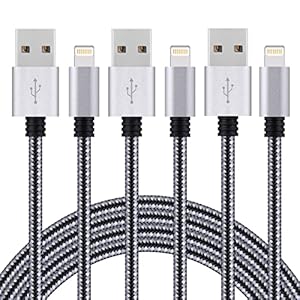 Everdigi iPhone Ladekabel [3 Pack x 2.8m] Zertifiziert High Speed Sync&Charge für iPhone 12/12pro/12 pro max/XS/XS Max/X…