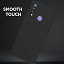 Pikkme Vivo Z1 Pro Back Cover Soft Matte Liquid Silicone TPU | Camera Protection | Shockproof Slim Back Case for Vivo Z1 Pro (Black) gallery image