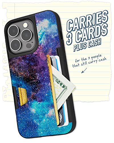 Image of Smartish iPhone 13 Pro Wallet Case - Wallet Slayer Vol. 2 [Slim + Protective] Credit Card Holder with Kickstand - Chef's Special