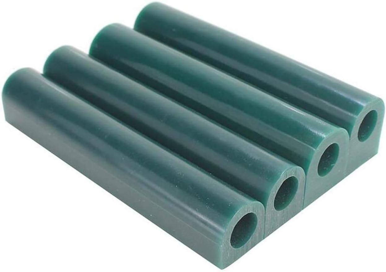 4PCS Zevipe Carving Round Molding Wax Hole Tube for Jewelry Ring Casting Wax Mould Kit