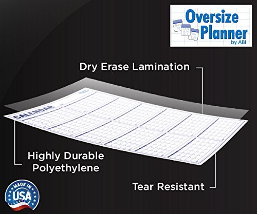 Buy 6 Month Large Dry Erase Calendar For Wall 36 X 72 Inch Office Wall 