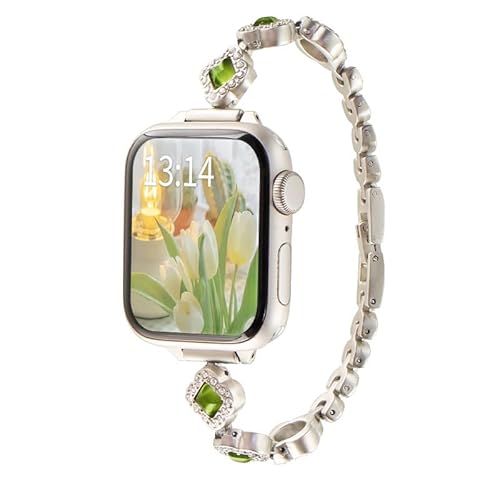 Juaupepo�����M�t�g�l�t�̃N���[�o�[�o���h�Ή��@�� Apple Watch 49mm/45mm/44mm/42mm/41mm/40mm/38mm, �X�������^���h���X�W���G���[ �y�ʃ^�C�v�u���X���b�g �������ȒP�ŁA�P���_�C�������h�W���G���[ ���^��