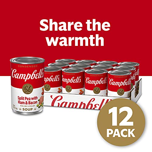 Campbell's Condensed Split Pea With Ham Soup, 11.5 Ounce (Pack Of 12) #TOP1