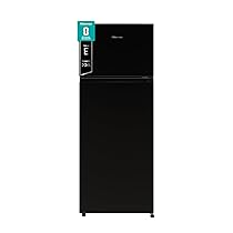 Hisense MTM55205BE Frigorifero Doppia Porta a Libera Installazione Modello 2022, 206 L, Nero, 143.4 x‎ 54.2 x 55 cm
