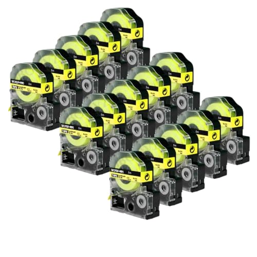 Ruban SK12P LK 4PBF rose fluorescent 12mm pour résoudre vos problèmes de rangement