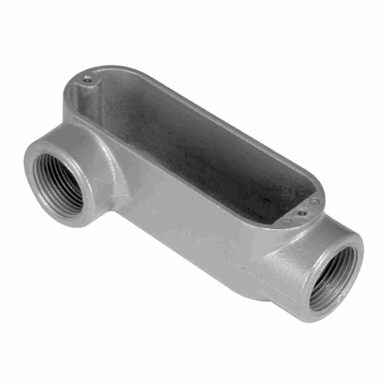 Cuerpo de aluminio fundido Orbit LR-75 tipo conducelet para instalaciones eléctricas de 3/4"