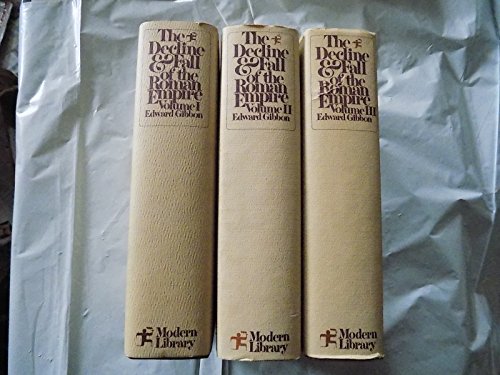 The Decline and Fall of the Roman Empire: Vol. 1-3